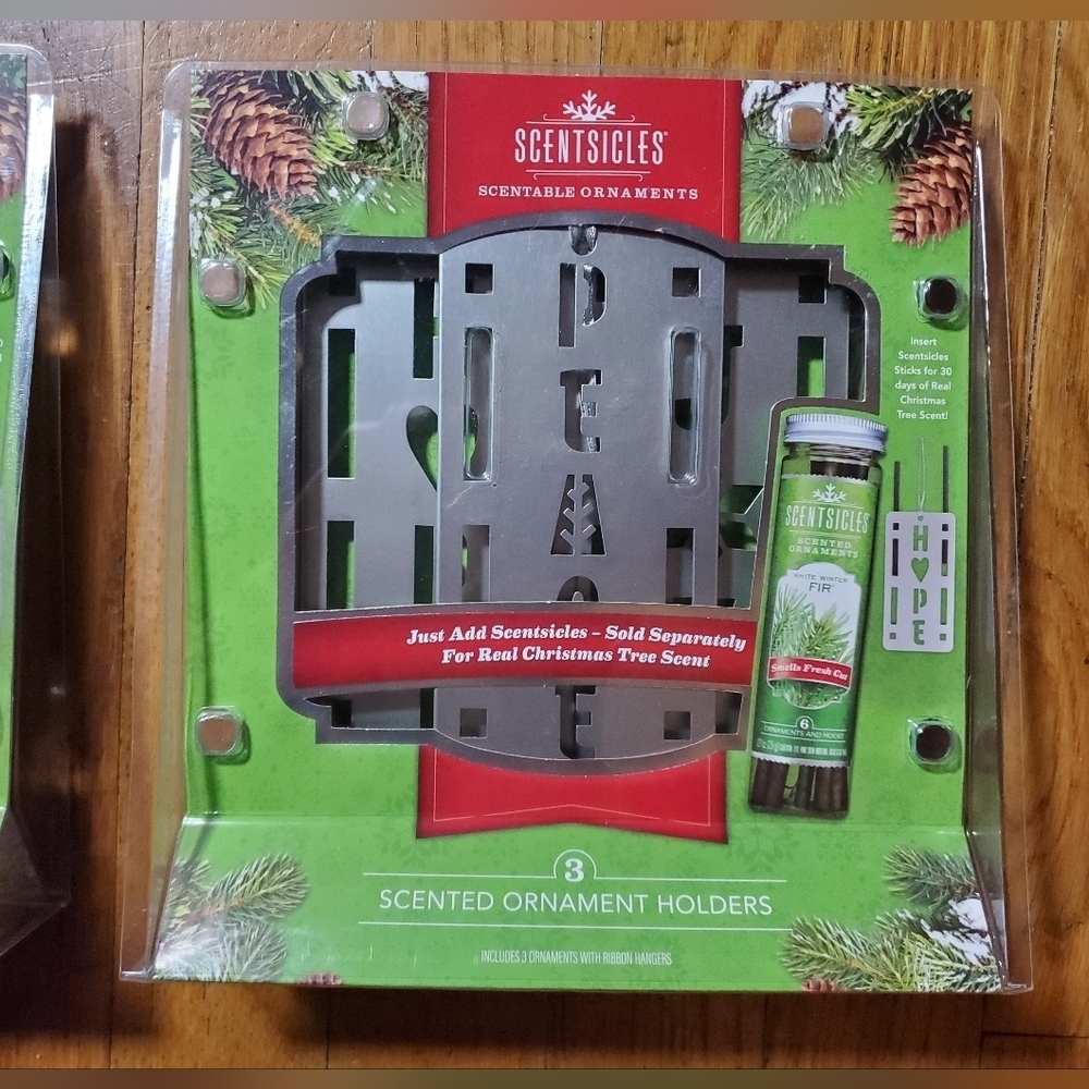 Scentsicles Metal Scent Holder Ornaments